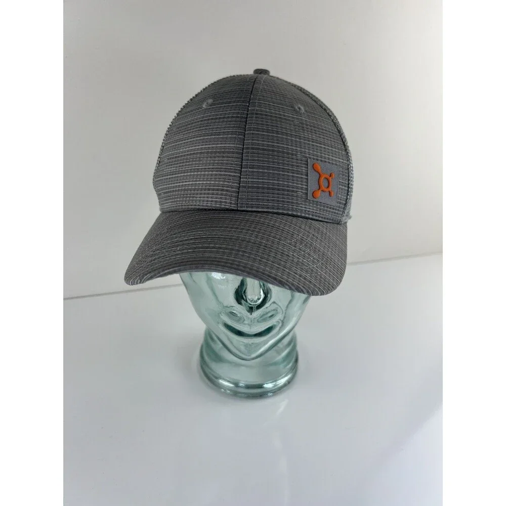Orange Theory Fitness Adjustable Strapback Baseball Hat Athletic Ball Cap Grey